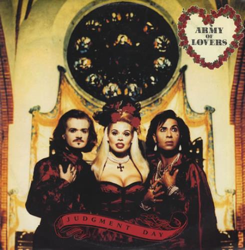 Army Of Lovers Judgement Day + Poster Sleeve 12" vinyl single (12 inch record / Maxi-single) UK AOL12JU98134