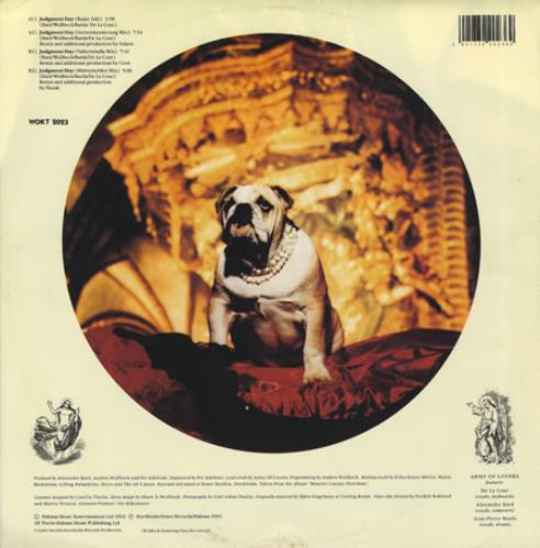 Army Of Lovers Judgement Day + Poster Sleeve 12" vinyl single (12 inch record / Maxi-single) UK AOL12JU98134