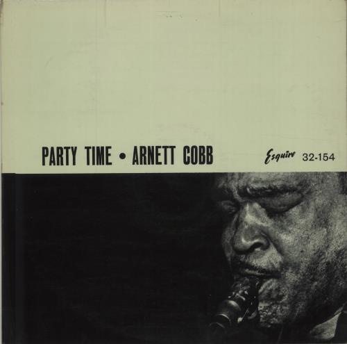 Arnett Cobb Party Time - Autographed vinyl LP album (LP record) UK NTCLPPA542795