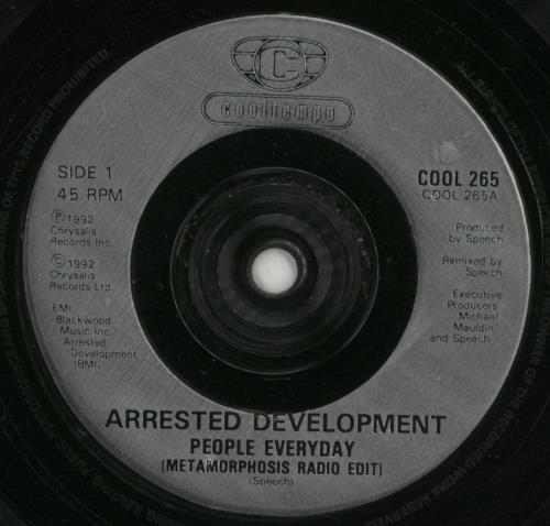 Arrested Development People Everyday 7" vinyl single (7 inch record / 45) UK ARR07PE738688