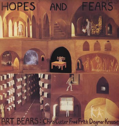 Art Bears Hopes And Fears + Booklet vinyl LP album (LP record) UK BEZLPHO371190