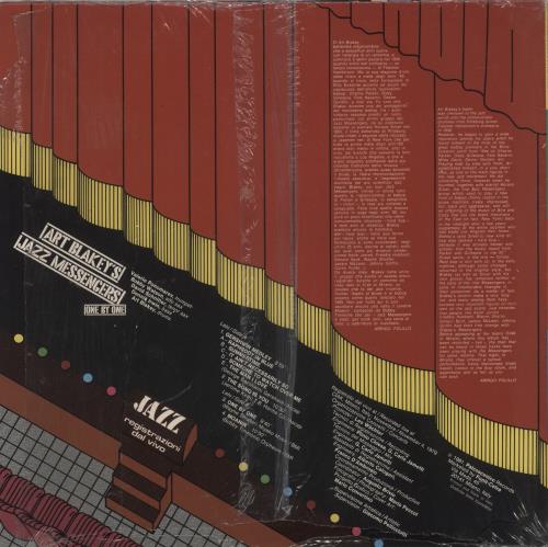 Art Blakey & The Jazz Messengers One By One - Open Shrink vinyl LP album (LP record) Italian AB4LPON863777