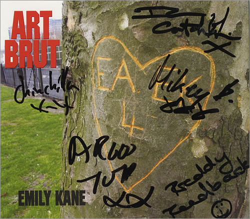 Art Brut Emily Kane - Autographed CD single (CD5 / 5") UK ARUC5EM438782