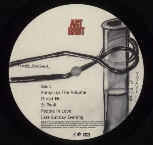 Art Brut It's A Bit Complicated vinyl LP album (LP record) UK ARULPIT404756