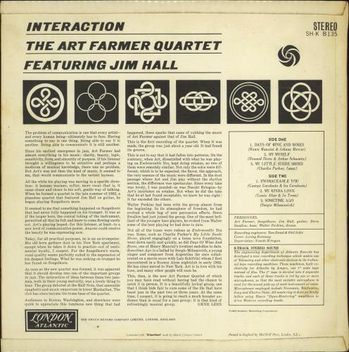 Art Farmer Interaction vinyl LP album (LP record) UK AFMLPIN443338