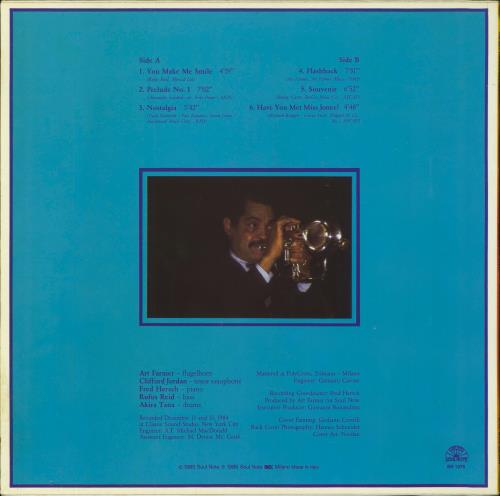 Art Farmer You Make Me Smile vinyl LP album (LP record) Italian AFMLPYO797755