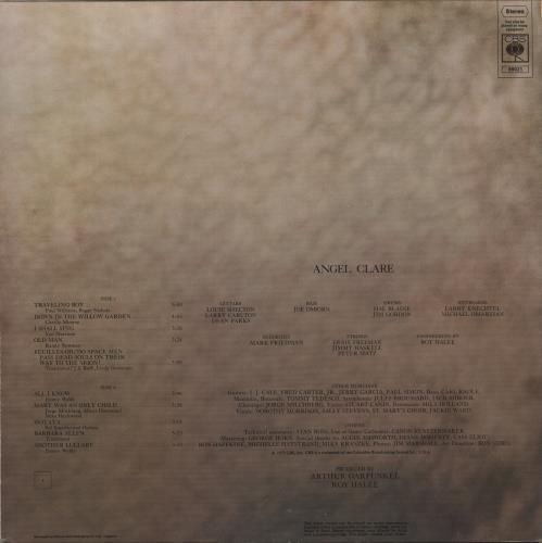 Art Garfunkel Angel Clare + Poster vinyl LP album (LP record) UK ARTLPAN597217