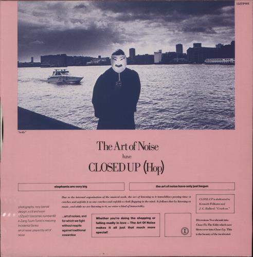 Art Of Noise Close Up 12" vinyl single (12 inch record / Maxi-single) UK AON12CL206128