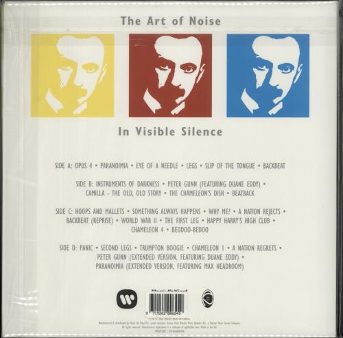 Art Of Noise In Visible Silence - 180gm 2-LP vinyl record set (Double LP Album) UK AON2LIN881456