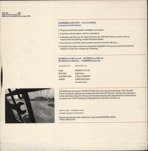Art Of Noise Into Battle 12" vinyl single (12 inch record / Maxi-single) UK AON12IN08245
