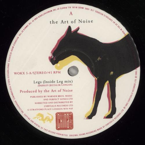 Art Of Noise Legs 12" vinyl single (12 inch record / Maxi-single) UK AON12LE196893