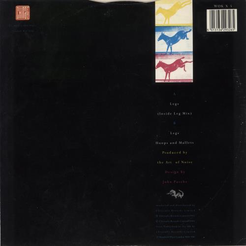 Art Of Noise Legs 12" vinyl single (12 inch record / Maxi-single) UK AON12LE196893