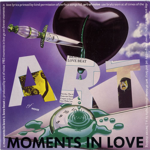 Art Of Noise Moments In Love 7" vinyl single (7 inch record / 45) UK AON07MO170023