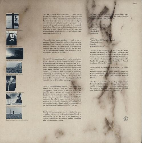 Art Of Noise Who's Afraid Of The Art Of Noise - EX vinyl LP album (LP record) UK AONLPWH574749