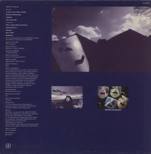 Art Of Noise Who's Afraid Of The Art Of Noise vinyl LP album (LP record) UK AONLPWH612519