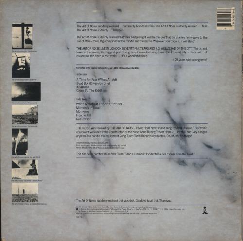 Art Of Noise Who's Afraid Of... vinyl LP album (LP record) US AONLPWH697719