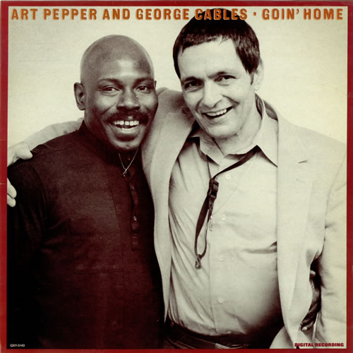 Art Pepper & George Cables Goin' Home vinyl LP album (LP record) French A3SLPGO468552