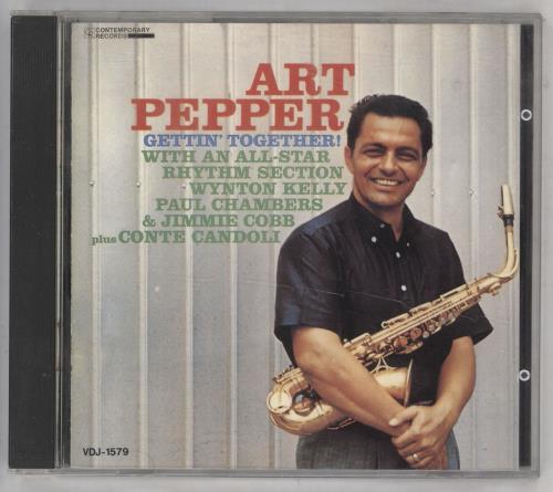 Art Pepper Gettin' Together! CD album (CDLP) Japanese A/PCDGE738768