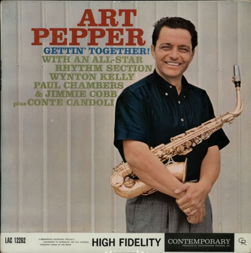 Art Pepper Gettin' Together vinyl LP album (LP record) UK A/PLPGE599314