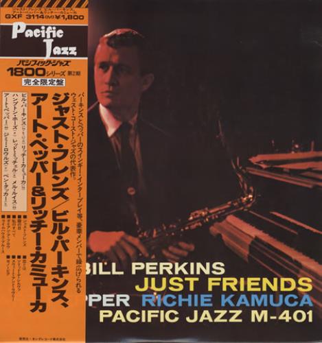 Art Pepper Just Friends vinyl LP album (LP record) Japanese A/PLPJU399832
