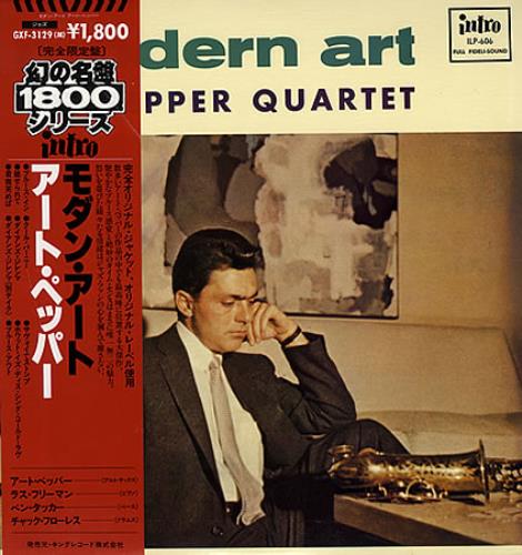 Art Pepper Modern Art vinyl LP album (LP record) Japanese A/PLPMO365774