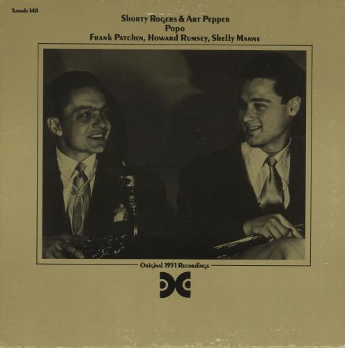 Art Pepper Popo vinyl LP album (LP record) US A/PLPPO748184