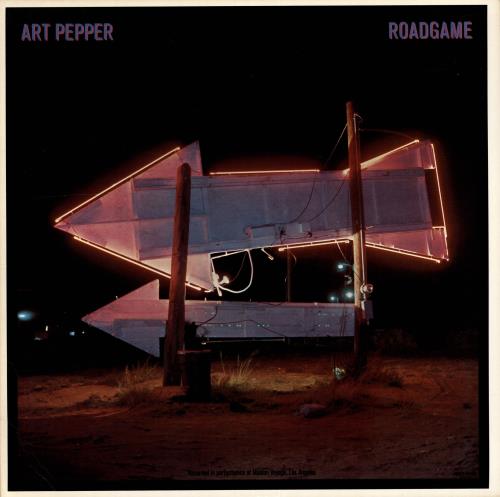 Art Pepper Roadgame - shrink vinyl LP album (LP record) US A/PLPRO587766