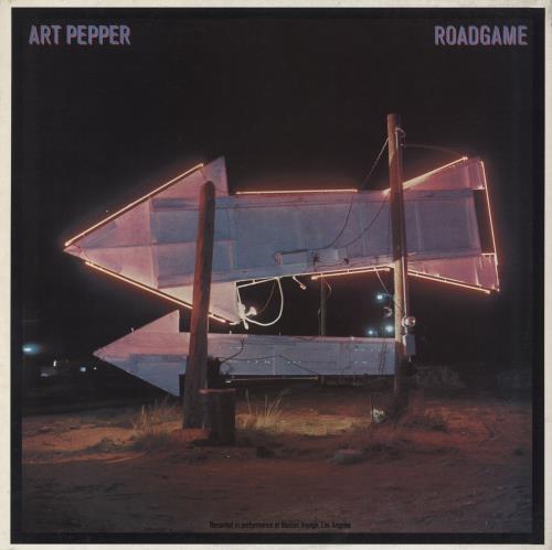 Art Pepper Roadgame vinyl LP album (LP record) French A/PLPRO813320