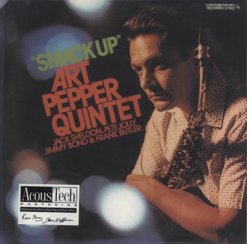 Art Pepper Smack Up - Acoustic Sounds Series 45rpm 180gm - Sealed 2-LP vinyl record set (Double LP Album) US A/P2LSM881104