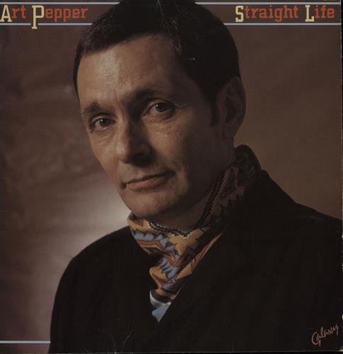 Art Pepper Straight Life - EX vinyl LP album (LP record) US A/PLPST748194
