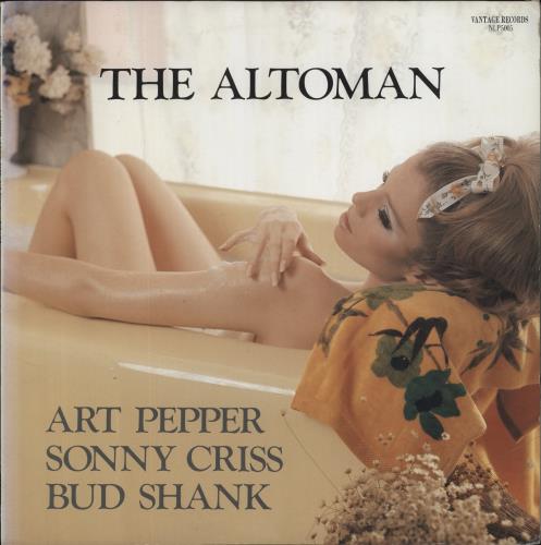 Art Pepper The Altoman vinyl LP album (LP record) Japanese A/PLPTH846998