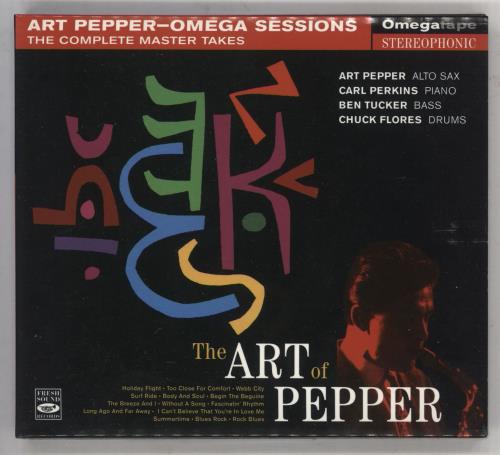 Art Pepper The Art Of Pepper CD album (CDLP) Spanish A/PCDTH365115