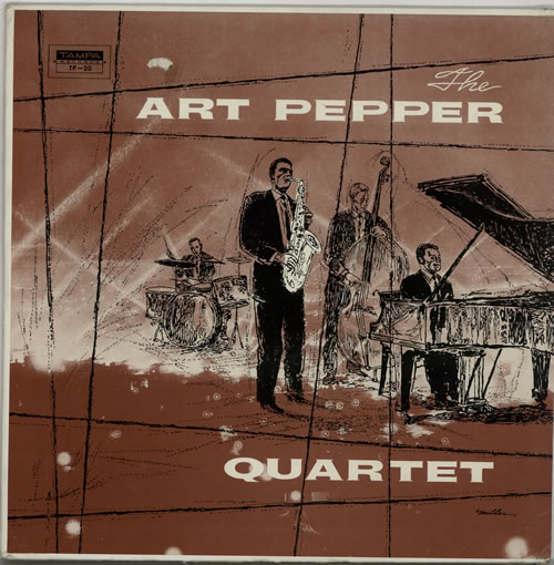 Art Pepper The Art Pepper Quartet - 2nd vinyl LP album (LP record) US A/PLPTH633705