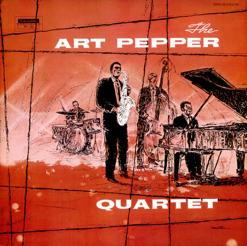 Art Pepper The Art Pepper Quartet vinyl LP album (LP record) Japanese A/PLPTH509043