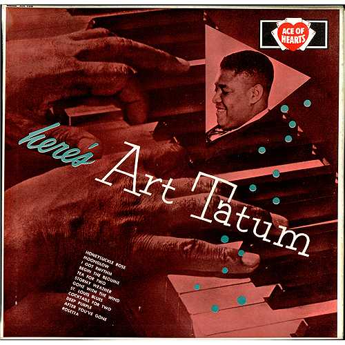 Art Tatum Here's Art Tatum vinyl LP album (LP record) UK AT4LPHE410735