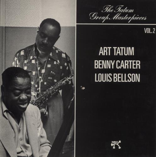 Art Tatum The Tatum Group Masterpieces - Tatum, Carter & Bellson Vol 2 vinyl LP album (LP record) UK AT4LPTH493660