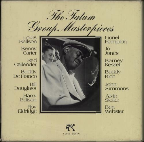 Art Tatum The Tatum Group Masterpieces Vinyl Box Set US AT4VXTH668747
