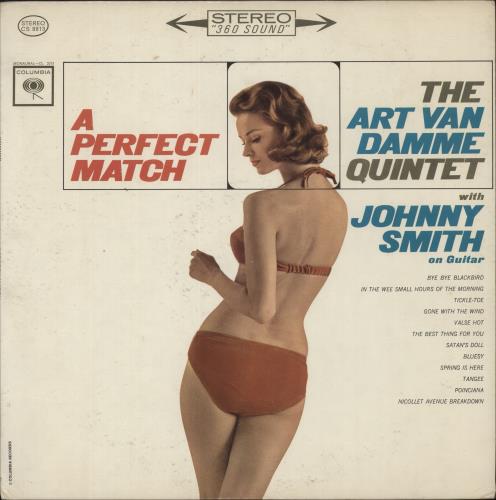 Art Van Damme A Perfect Match - Demo stamped vinyl LP album (LP record) US A00LPAP879369