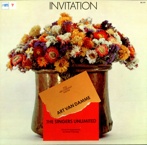 Art Van Damme Invitation vinyl LP album (LP record) German A00LPIN512886