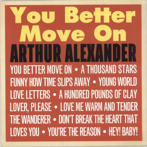 Arthur Alexander You Better Move On - Sealed vinyl LP album (LP record) UK ARLLPYO729745