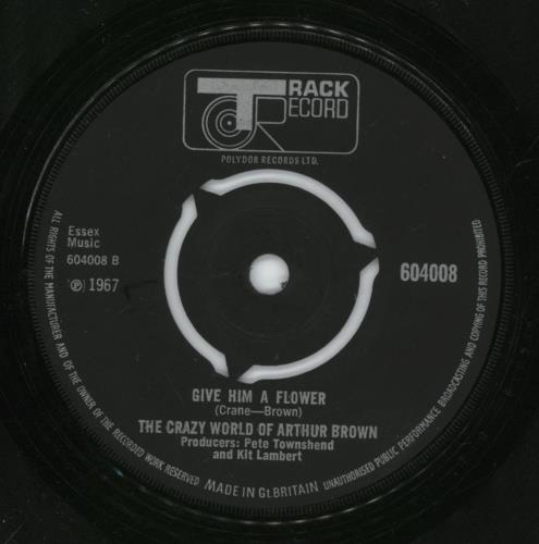 Arthur Brown Devil's Grip 7" vinyl single (7 inch record / 45) UK A-B07DE239724