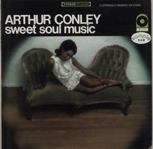Arthur Conley Sweet Soul Music - White Label vinyl LP album (LP record) Japanese ACOLPSW685174