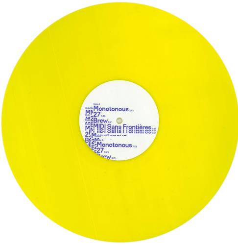 Arthur Hnatek Static - Yellow Vinyl vinyl LP album (LP record) UK 8X3LPST855016