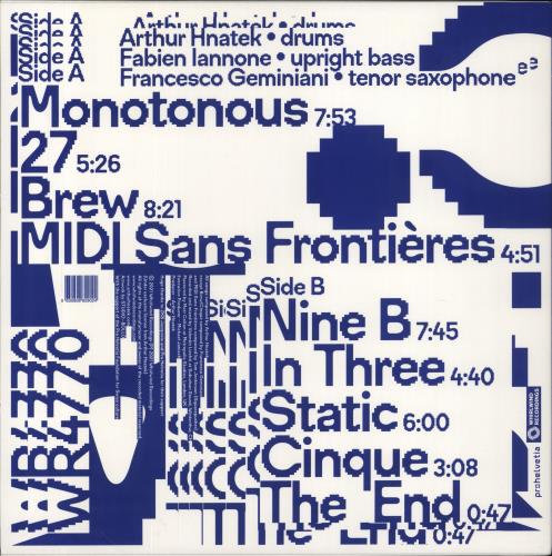 Arthur Hnatek Static - Yellow Vinyl vinyl LP album (LP record) UK 8X3LPST855016