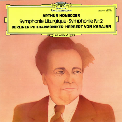 Arthur Honegger Symphonie Liturgique & Symphonie No. 2 vinyl LP album (LP record) UK HFELPSY483052