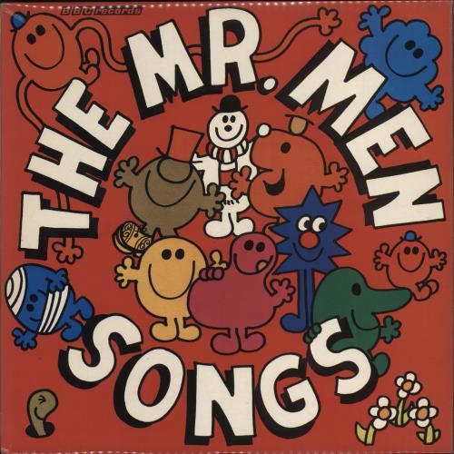Arthur Lowe The Mr. Men Songs vinyl LP album (LP record) UK 353LPTH777566