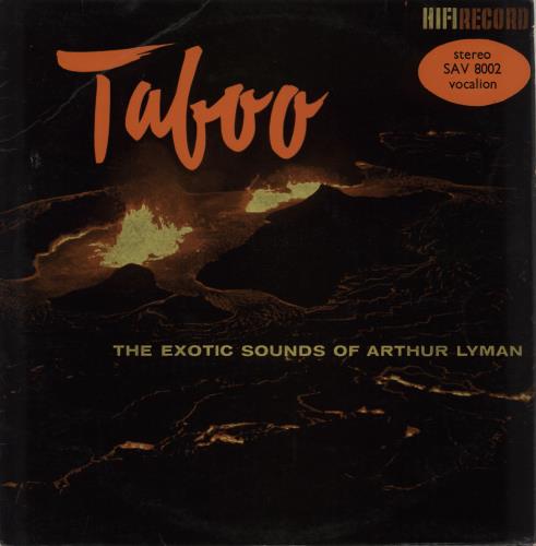 Arthur Lyman Taboo vinyl LP album (LP record) UK LYMLPTA756416