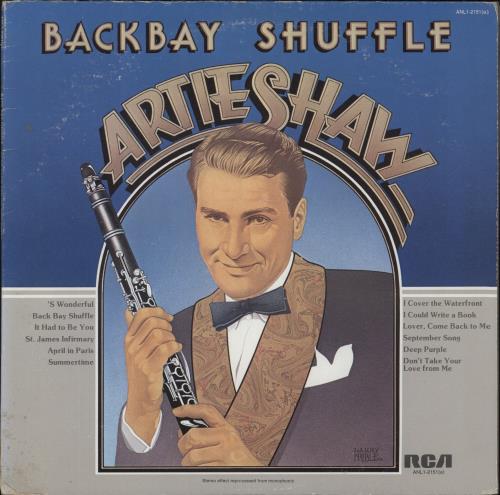 Artie Shaw Backbay Shuffle vinyl LP album (LP record) US AS-LPBA888358