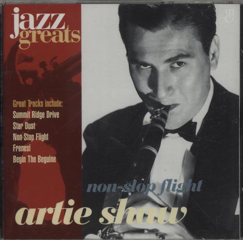 Artie Shaw Non-Stop Flight CD album (CDLP) French AS-CDNO657155