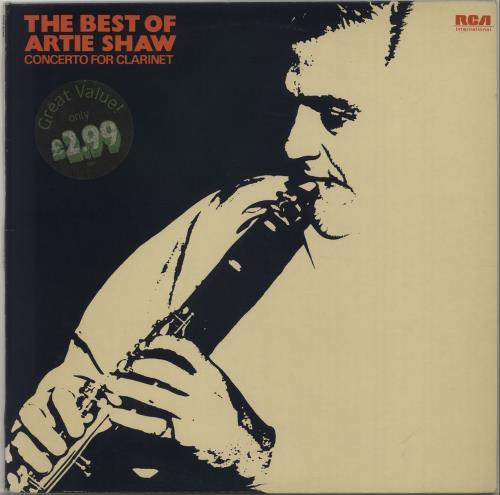 Artie Shaw The Best Of Artie Shaw - Concerto For Clarinet vinyl LP album (LP record) UK AS-LPTH522045